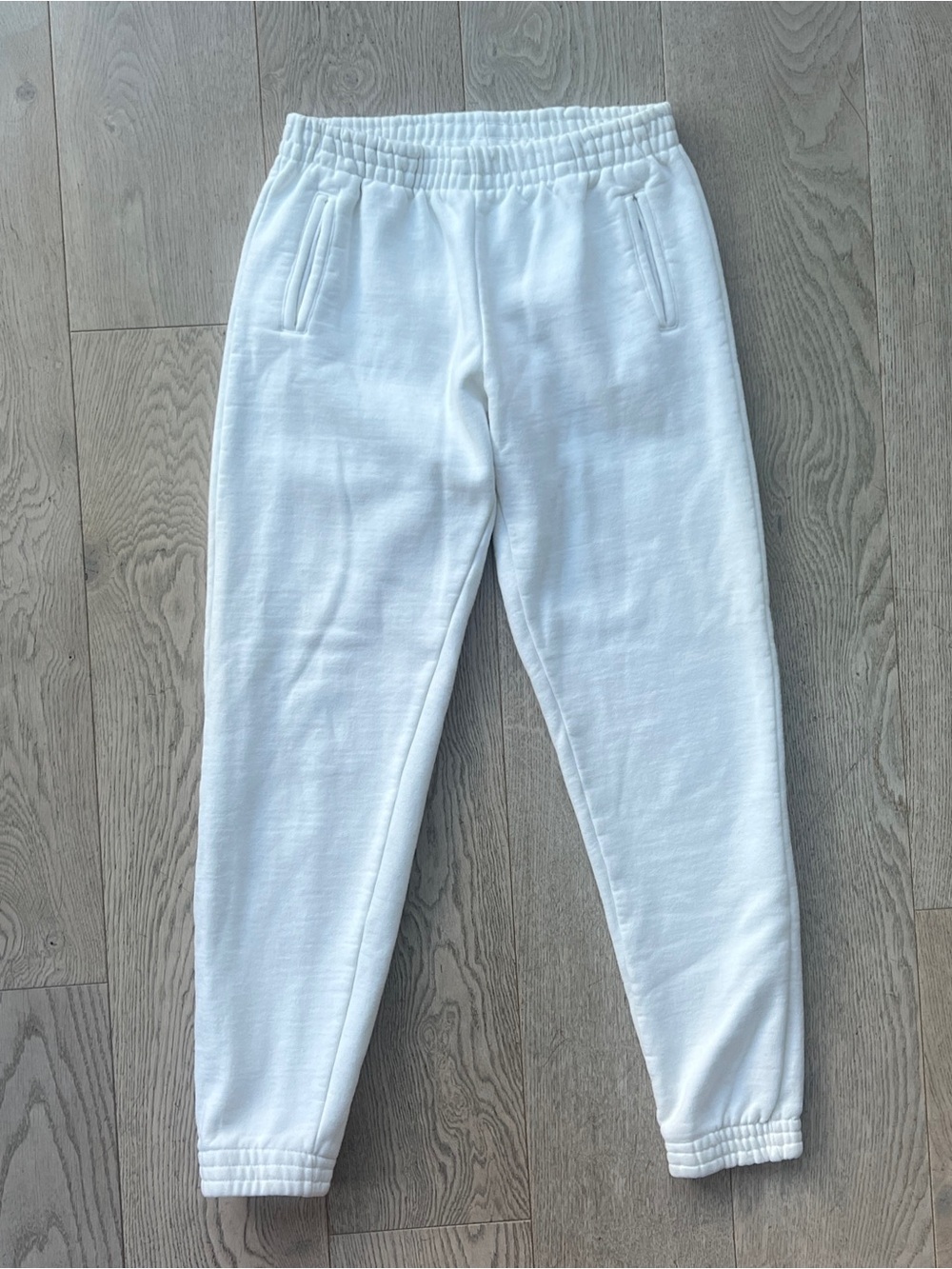 John Galt/Brandy Melville White Jogger Sweatpants Size S
